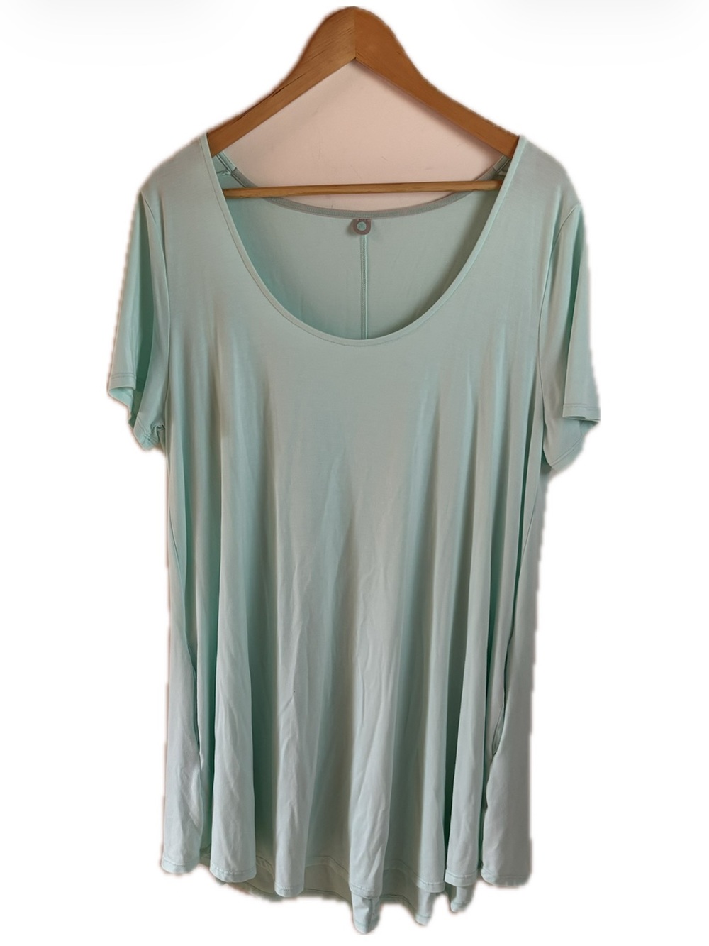 Sweet Legs Light Mint Short Sleeve Swing Dress